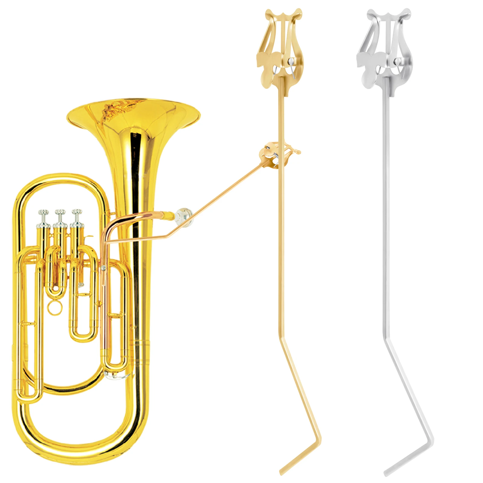 Musical Instrument Horn - 음악 스탠드 스탠딩 키 튜바 테너