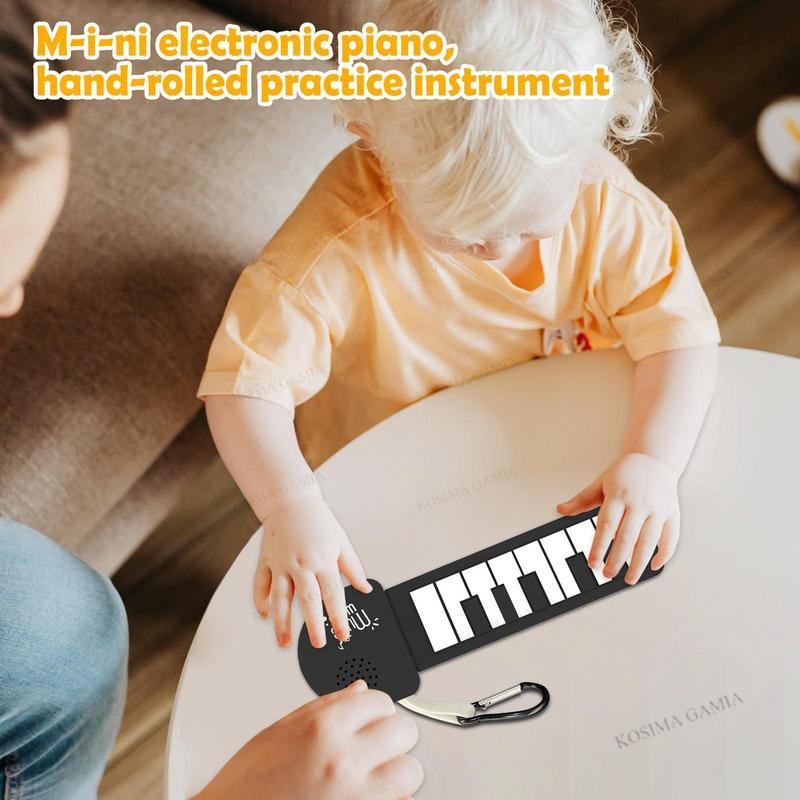 Musical Instrument Names - 롤업 전자 피아노 실리콘 전기 접이식