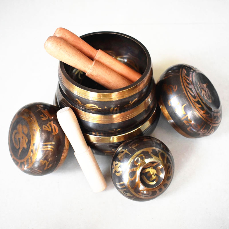 Musical Instrument In India - 요가 치유 명상 악기 티베트어 황동