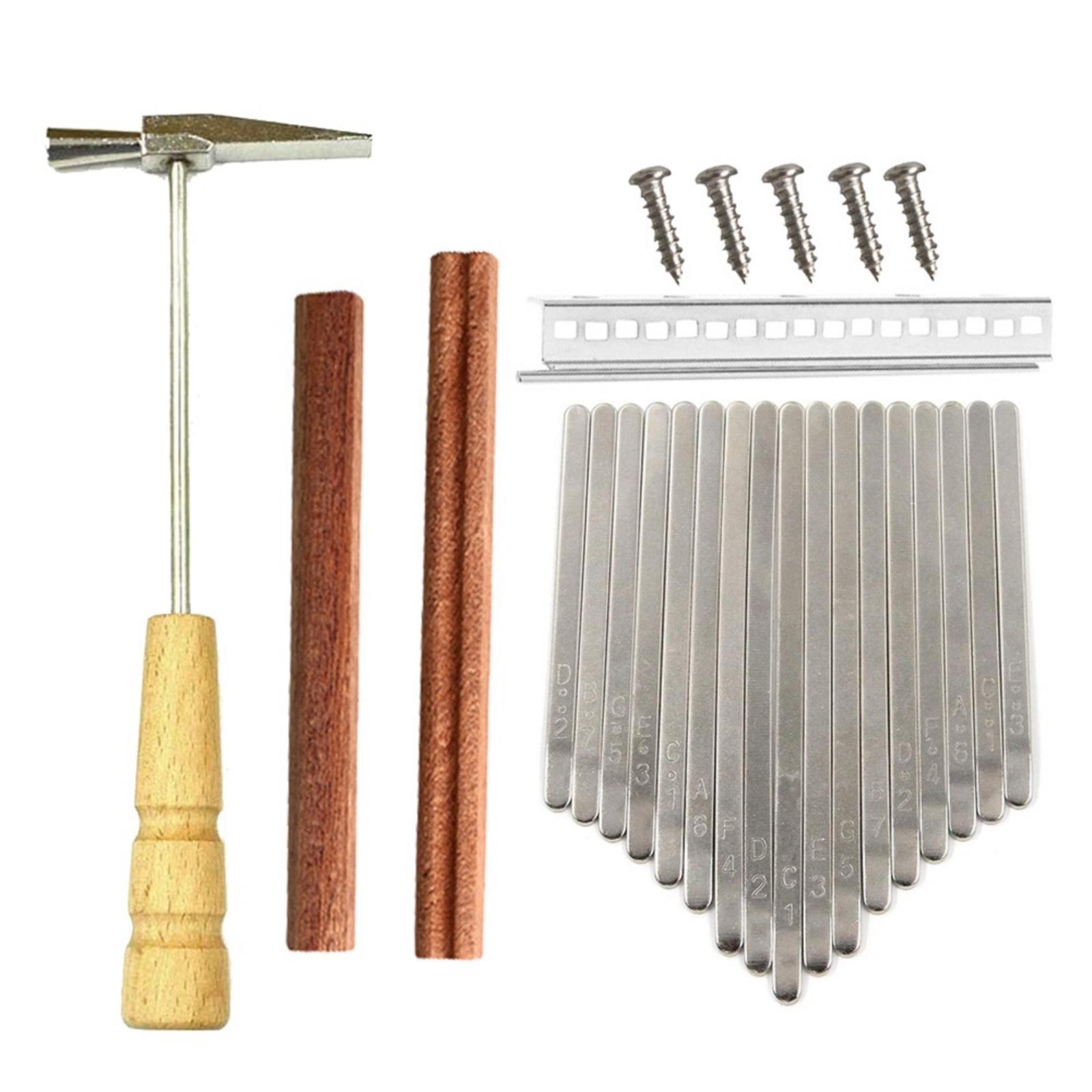 Musical Instrument Repair - DIY 칼림바 엄지 피아노 17키 실버