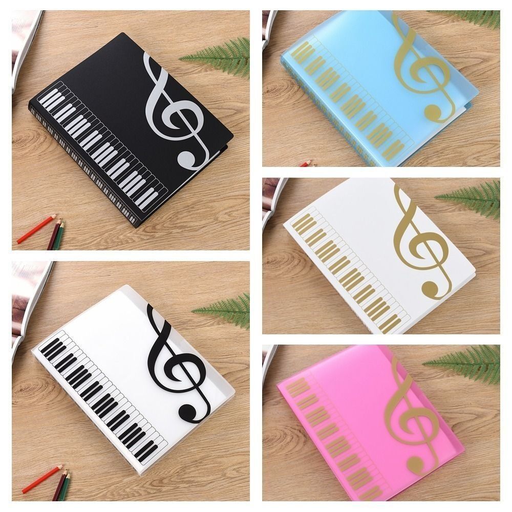 새로운 PP 기타 악보 책 폴더 A4 보관 정리함 피아 - Musical Instruments List 리뷰 및 가격