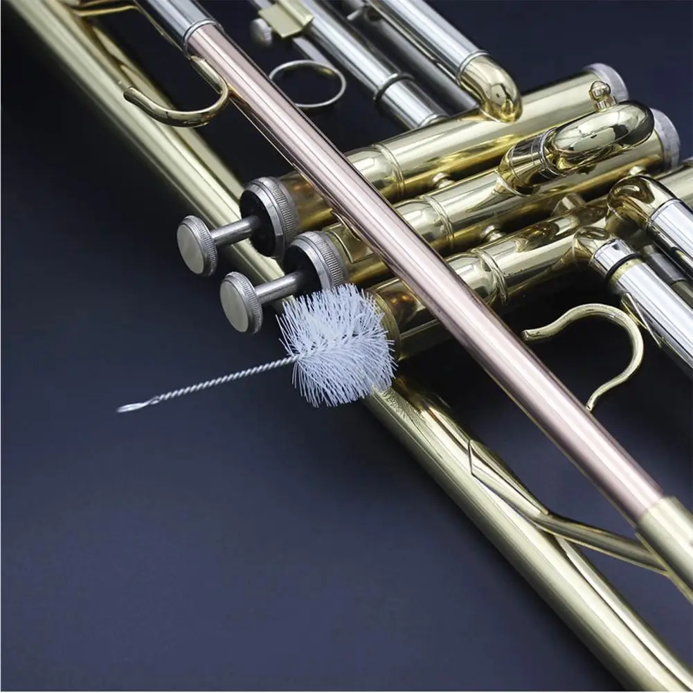구부릴 수 있는 트럼펫 유지 보수 키트, 뱀 브러시,  - Musical Instrument Horn 리뷰 및 가격