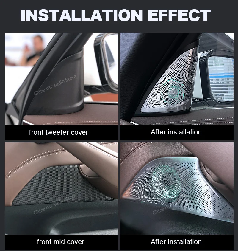 BMW G30용 LED 자동차 스피커 트위터 커버, 미 - Musical Instrument Horn 리뷰 및 가격