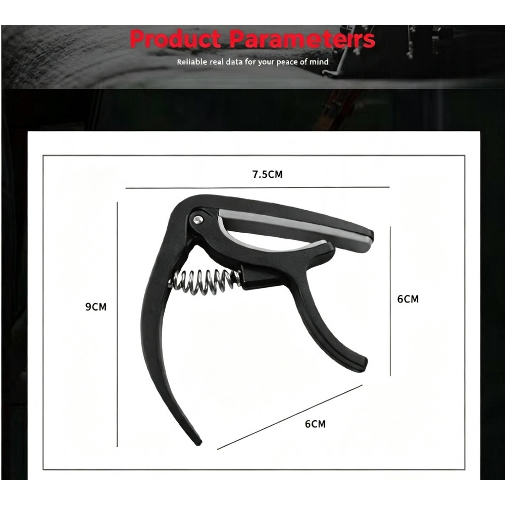 2 in 1 기타 카포(브리지 핀 풀러 포함), ABS - Musical Instrument Art 리뷰 및 가격
