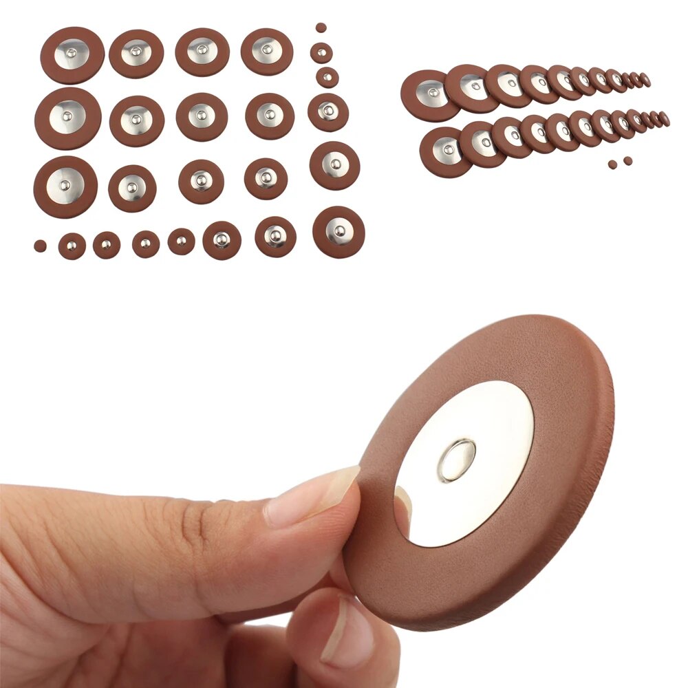 색소폰 패드 범용 단추 가죽 패드, 목관악기 액세서리, - Musical Instrument Repair 리뷰 및 가격