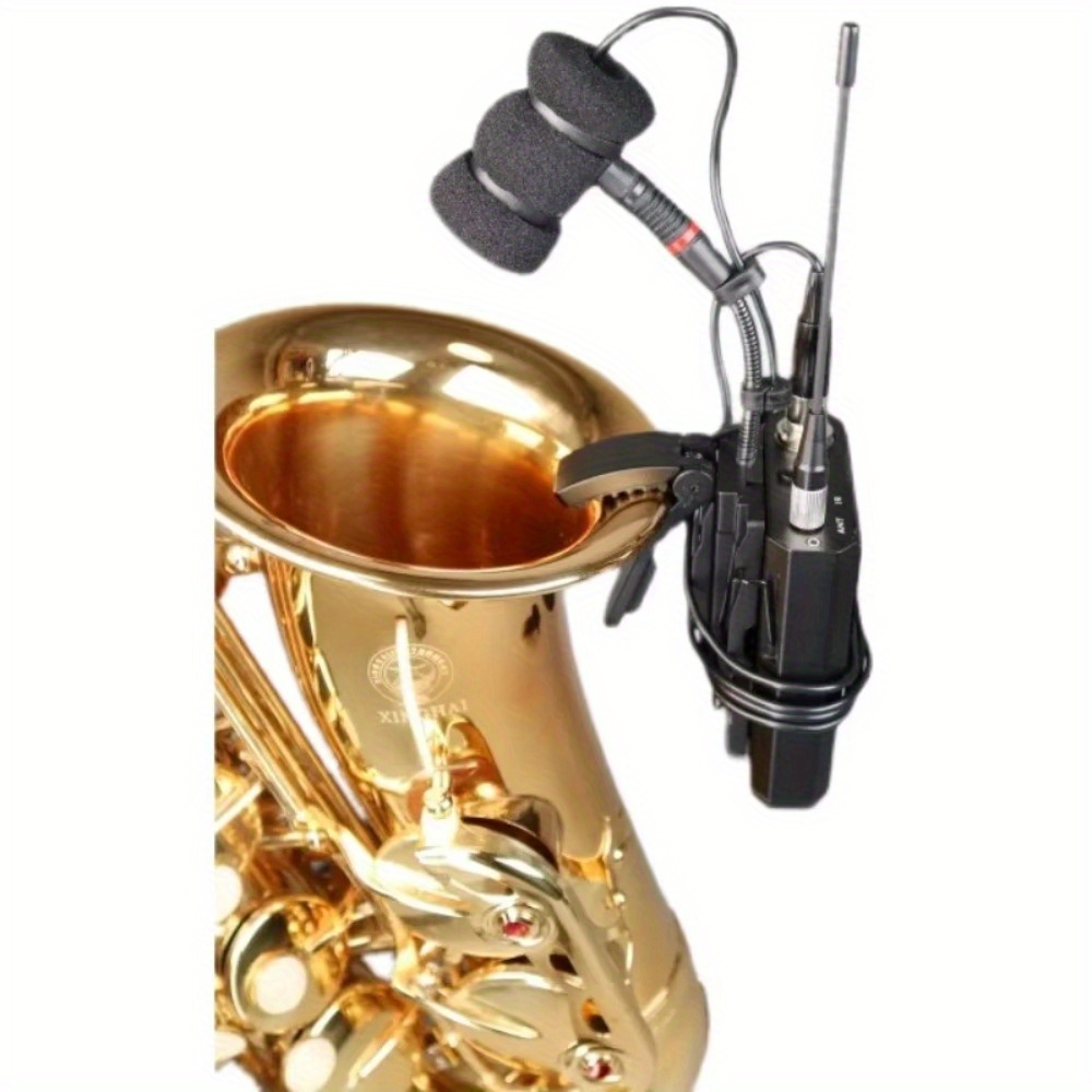 무선 바디팩 송신기용 색소폰 마이크 클립, 트럼펫, 클 - Musical Instrument Horn 리뷰 및 가격