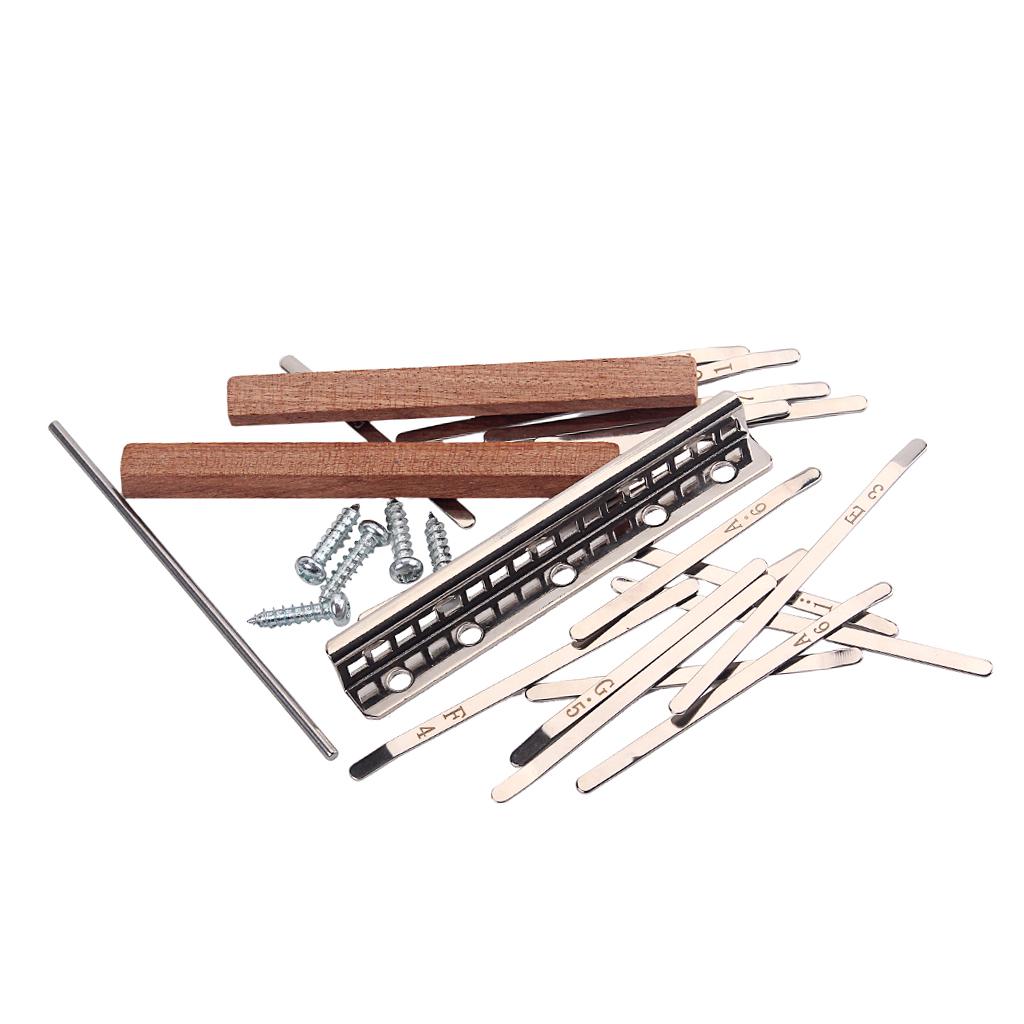 칼림바 17키 DIY 부품 키트 엄지 피아노 스틸 키  - Musical Instrument Kit 리뷰 및 가격