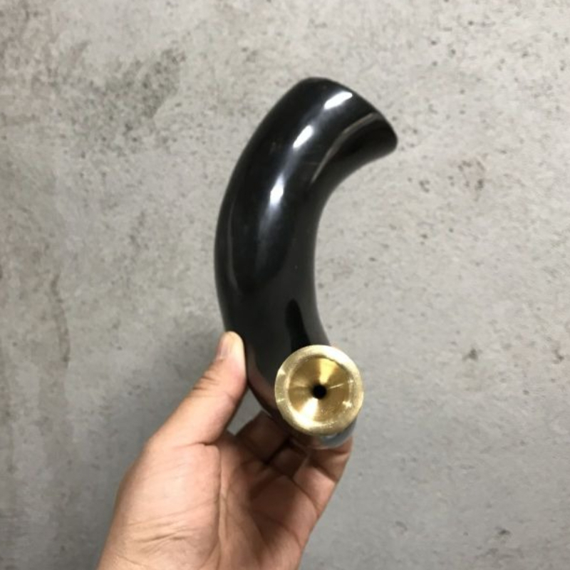 전문가용 블랙 야크 뿔 흑산 구리 노즐 뿔 수제 성인용 - Musical Instrument Horn 리뷰 및 가격