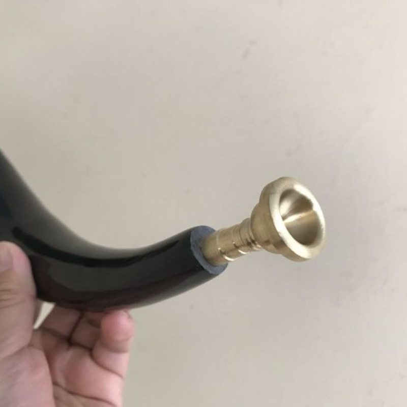 전문가용 블랙 야크 뿔 흑산 구리 노즐 뿔 수제 성인용 - Musical Instrument Horn 리뷰 및 가격