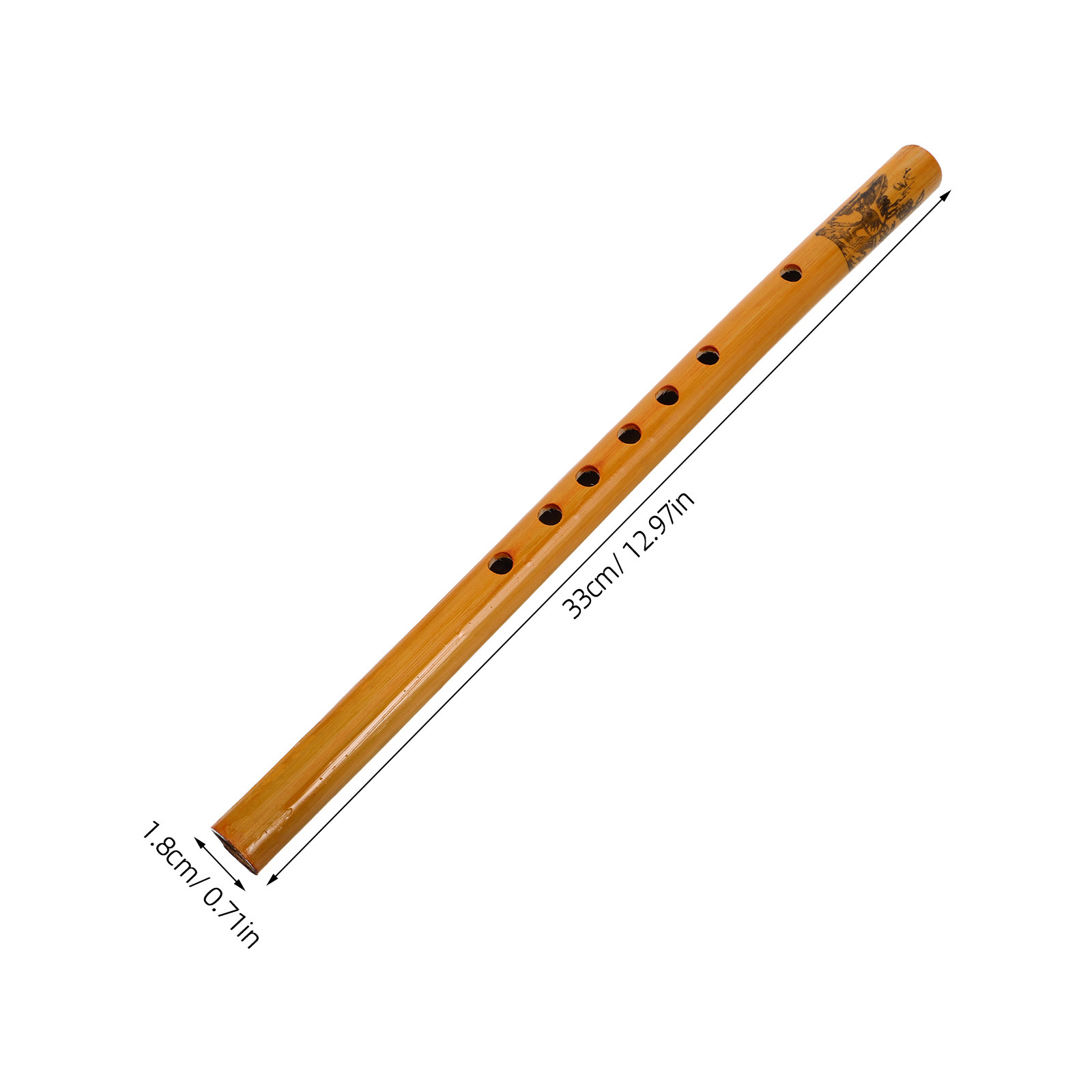 초보자용 수직 플루트 33cm 대나무 리코더, 학생 및 - Musical Instrument In Japanese 리뷰 및 가격