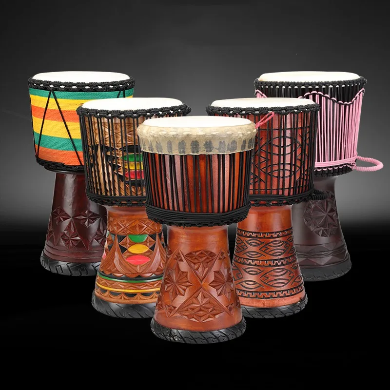 12 인치 Djembe 마호가니 아프리카 드럼 전문 염 - Musical Instrument Kit 리뷰 및 가격