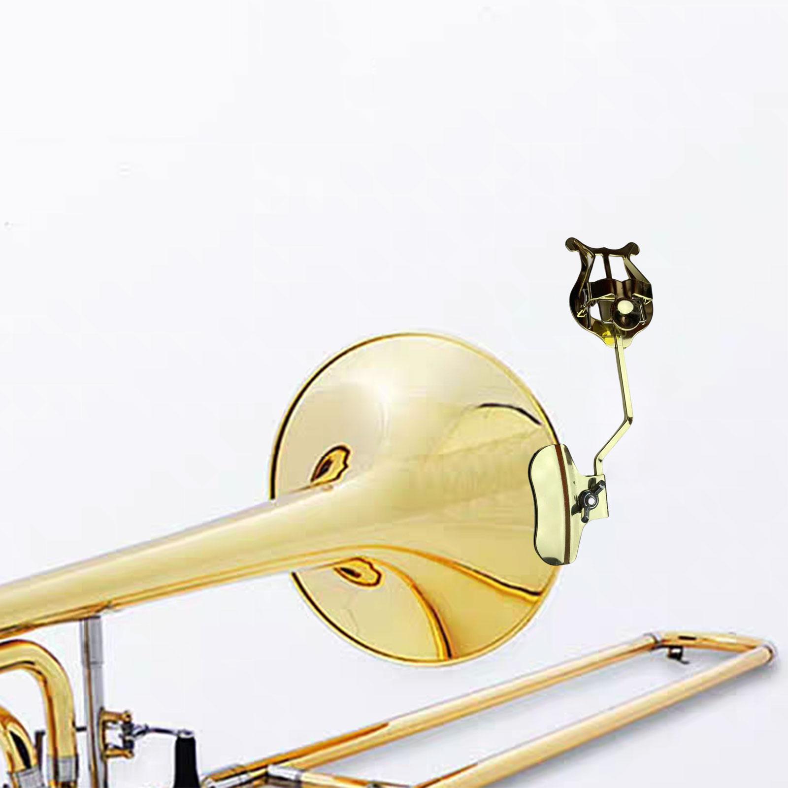 트롬본 리어 악보 홀더 관악기 트럼펫 악보 스탠드 휴대 - Musical Instrument Horn 리뷰 및 가격