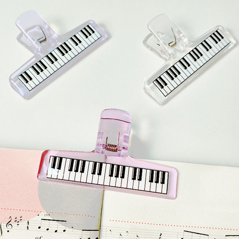 1Pc 음악 스타일 피아노 패턴 투명 아크릴 클립 피아 - Musical Instruments List 리뷰 및 가격