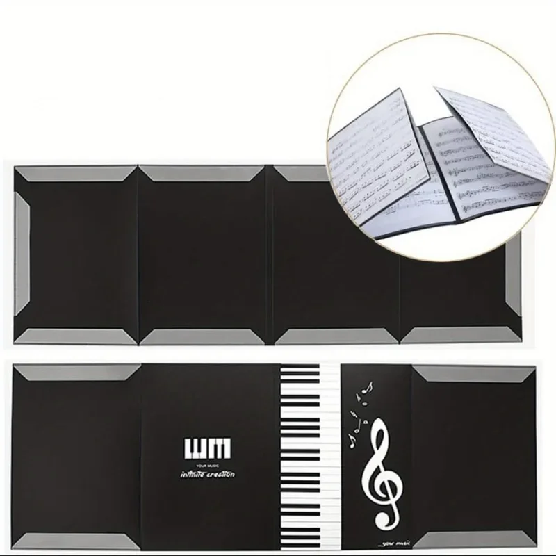 4 페이지 확장 음악 폴더 A4 6 포켓 음악 저장 시 - Musical Instruments List 리뷰 및 가격